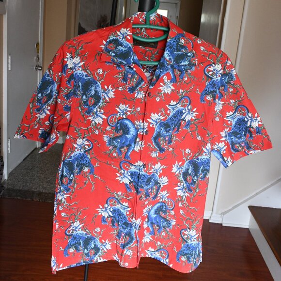 Louis Vuitton Black Panther Button Up (IT 44/ US S/XS) - Picture 1 of 5
